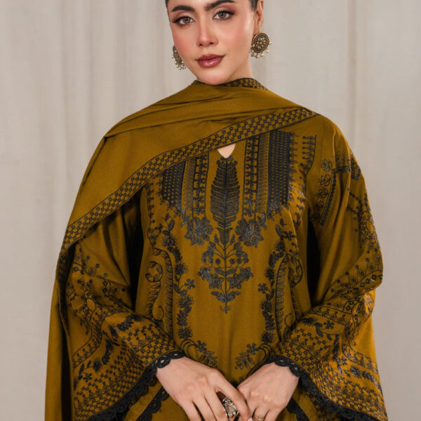 Zaitoon Embroidered 3PC ( Duppata )