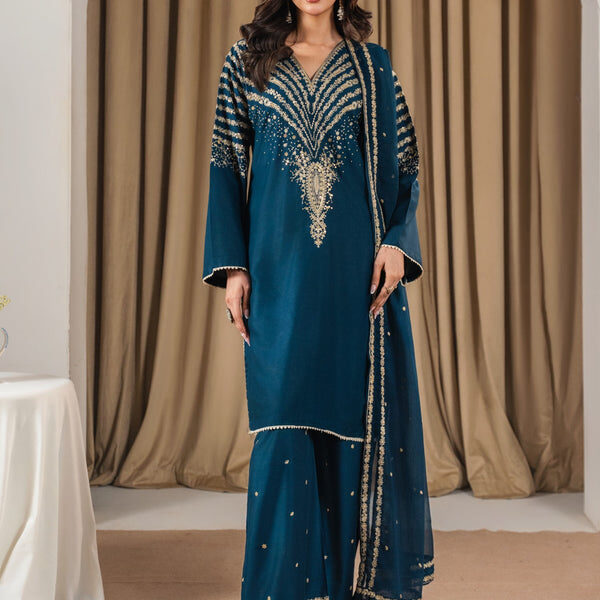 20260128182245-75388911bf0e4a13-media_image-97f462571bee4da887528cba8b53f243 Zinc Peacock Embroidered 3PC
