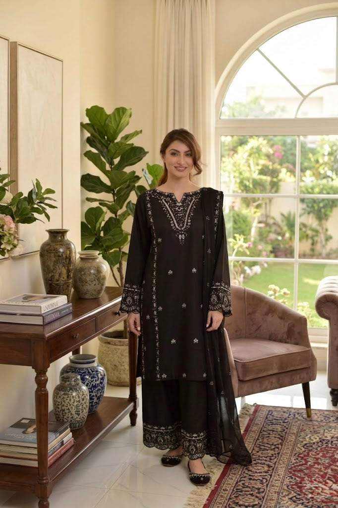 Bareen Embroidered 3PC
