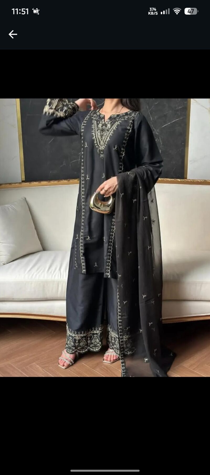 Bareen Embroidered 3PC