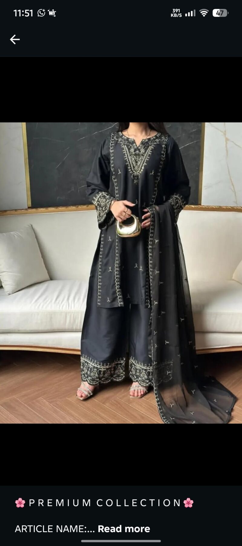 Bareen Embroidered 3PC
