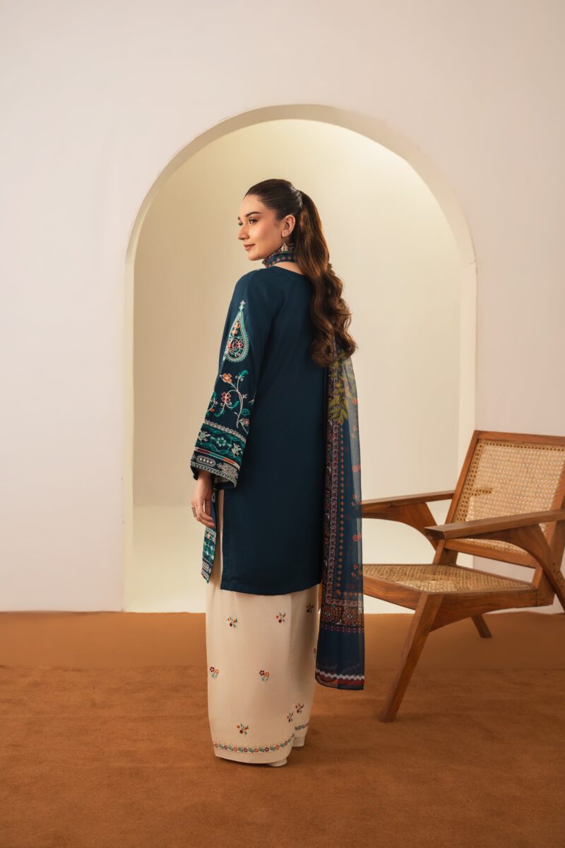 Sajjal Embroidered 3PC (FARSHI)