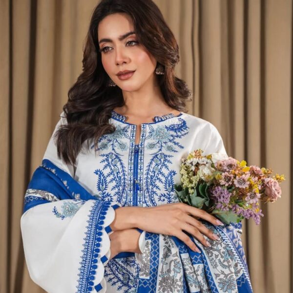 FANA EMBROIDERED 3PC (SHAWL)