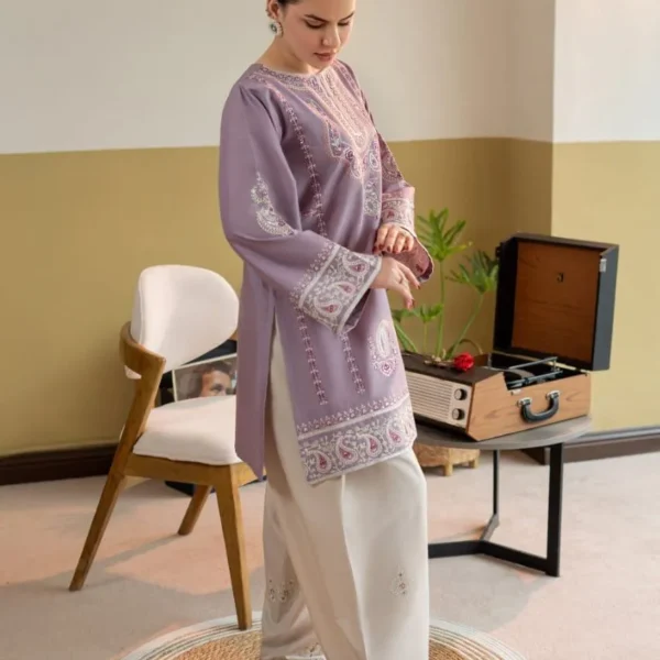 ZAHRA EMBROIDERY 2PC (FARSHI)