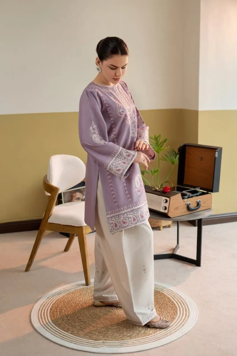 ZAHRA EMBROIDERY 2PC (FARSHI)