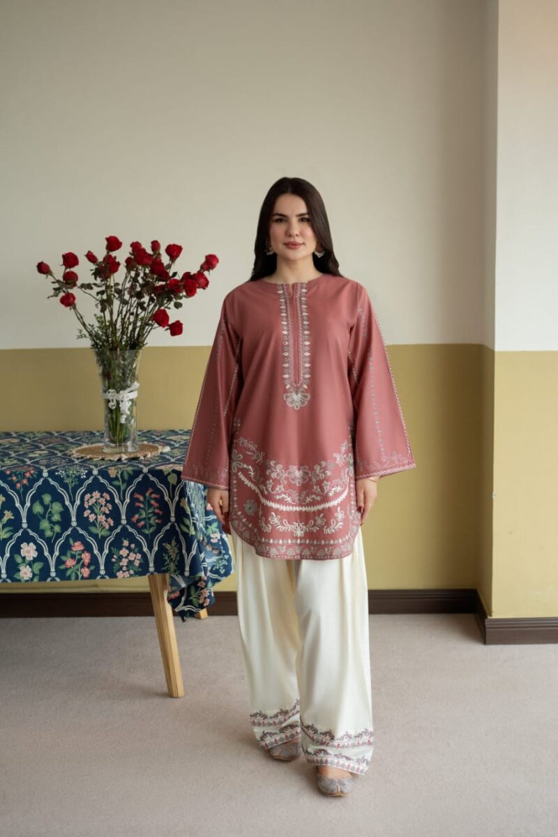 Irha Embroidery 2PC (FARSHI)