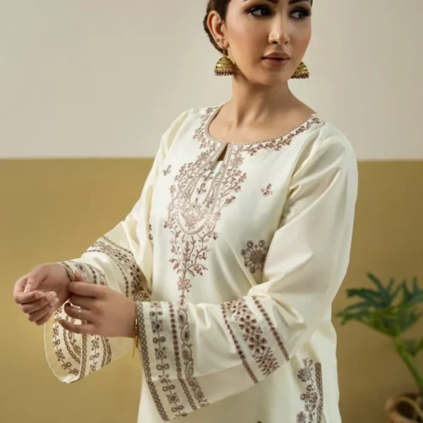 Shehnoor Embroidery 2PC ( PLAZO )