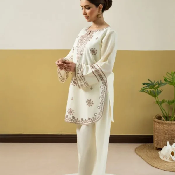 Shehnoor Embroidery 2PC ( PLAZO )