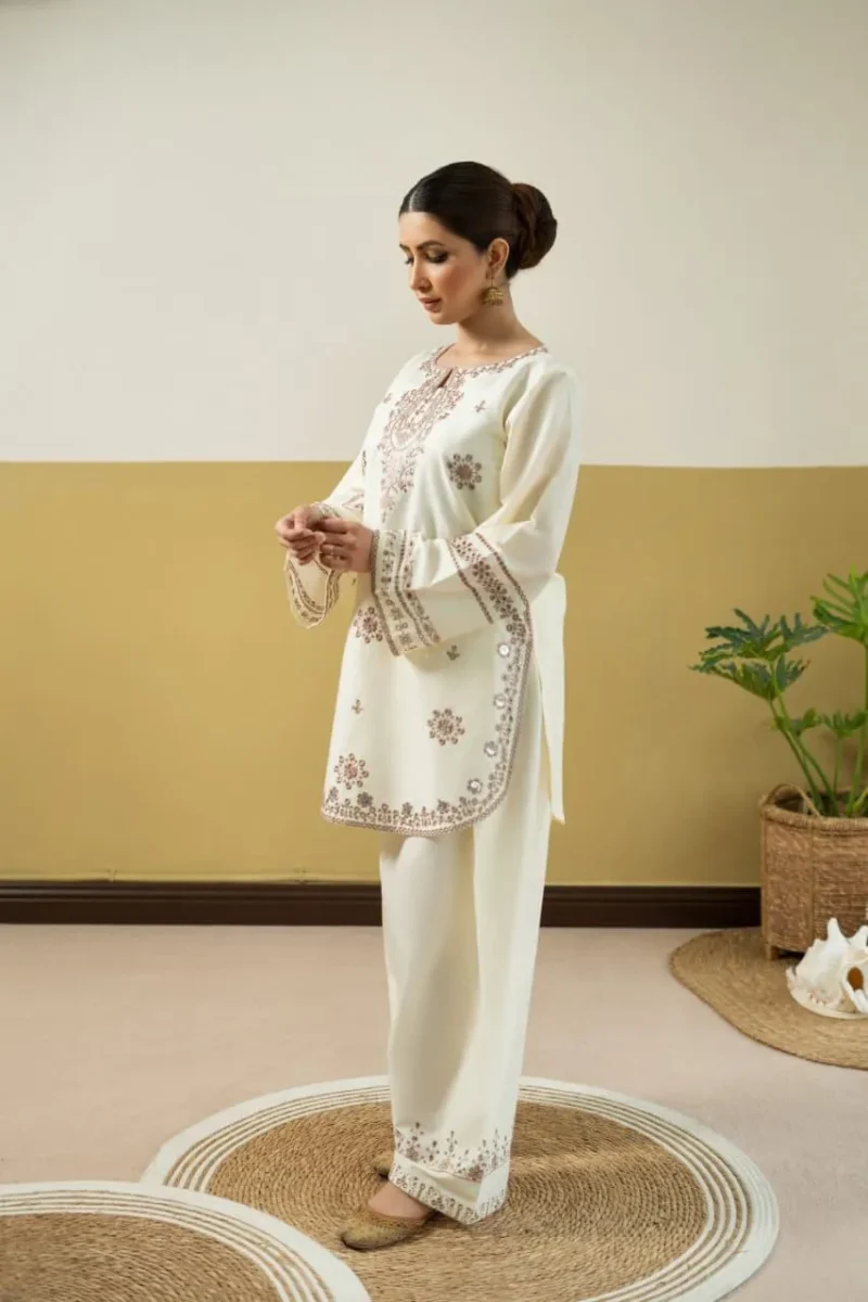 Shehnoor Embroidery 2PC ( PLAZO )