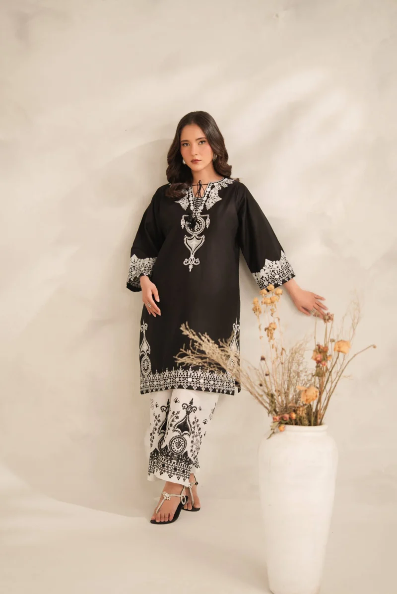 Aiza Embroidery 2PC (PLAZO)