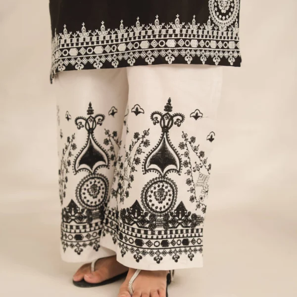Aiza Embroidery 2PC (PLAZO)