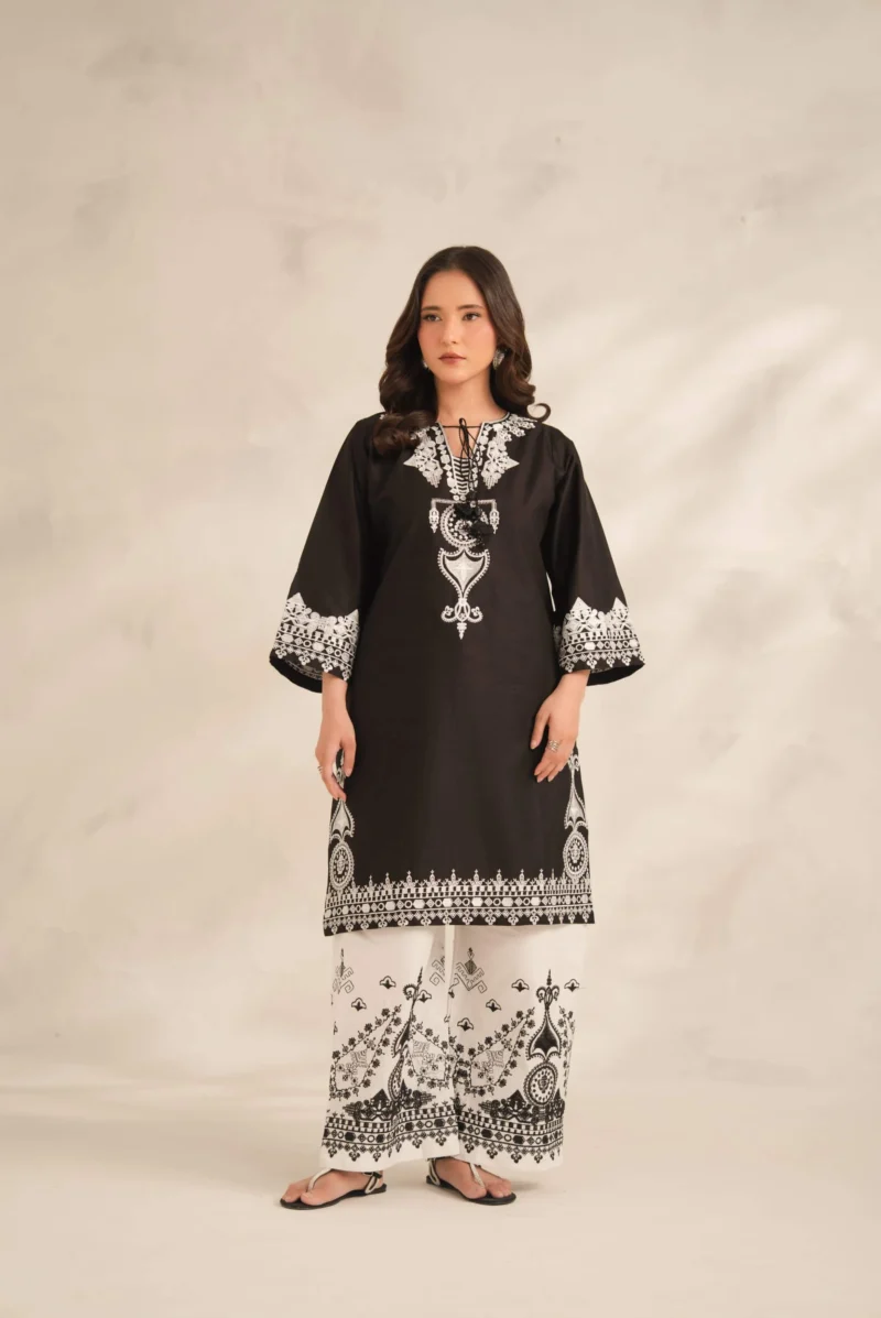 Aiza Embroidery 2PC (PLAZO)