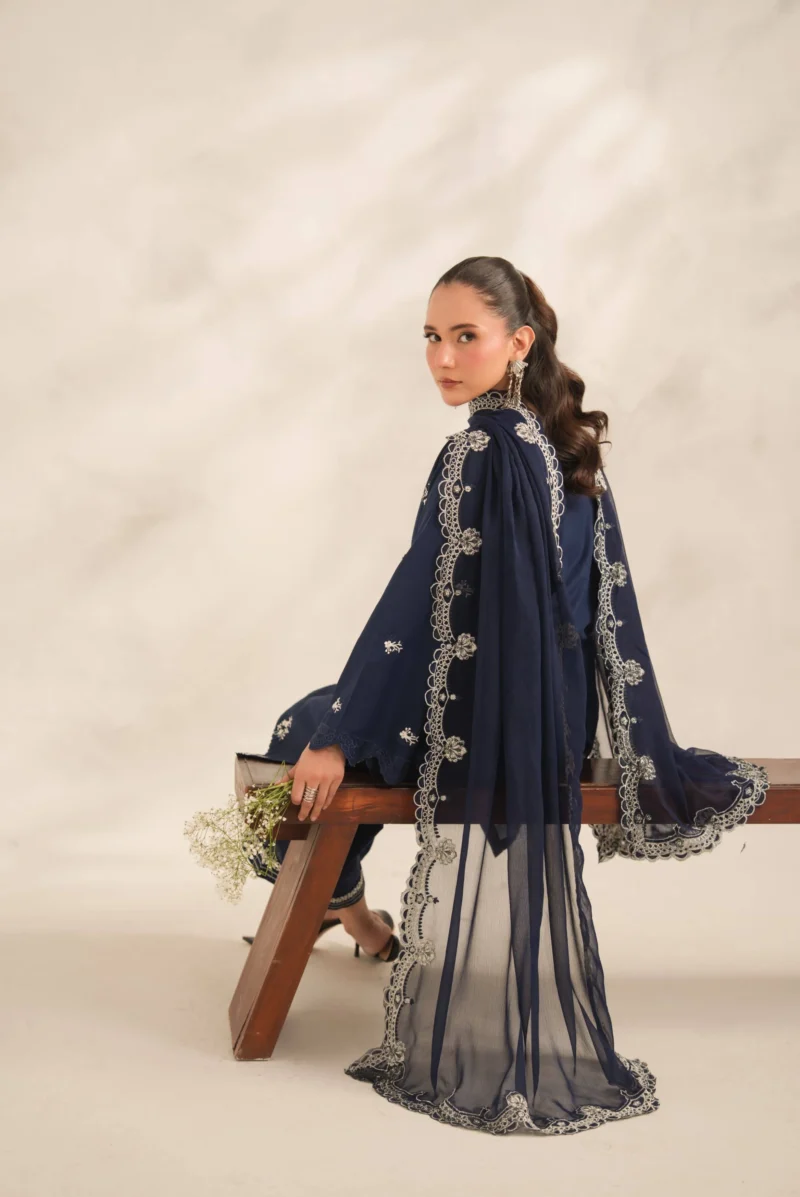 Gul-e-Jan Embroidered 3PC (Plazo)