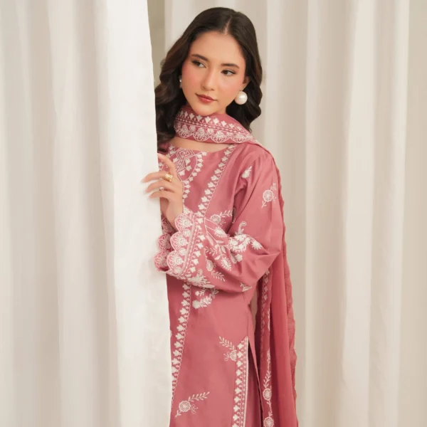 Elaan Embroidered 3PC (Plazo)