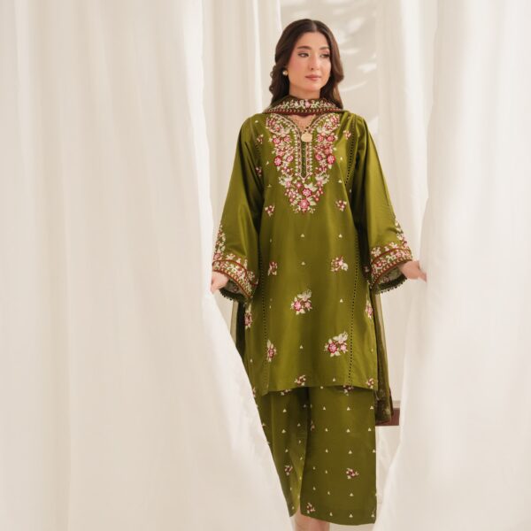 Anarkali Embroidered 3PC