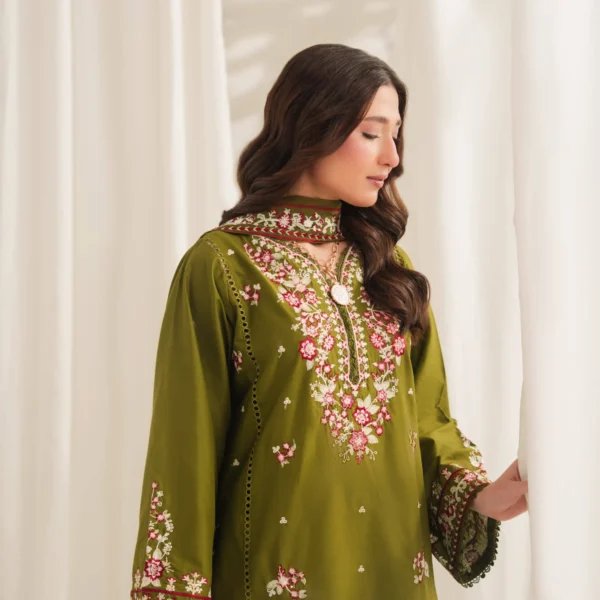 Anarkali Embroidered 3PC