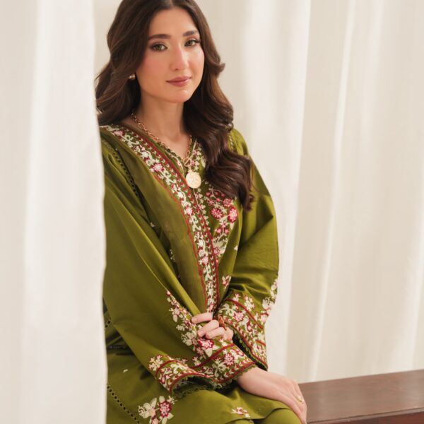Anarkali Embroidered 3PC