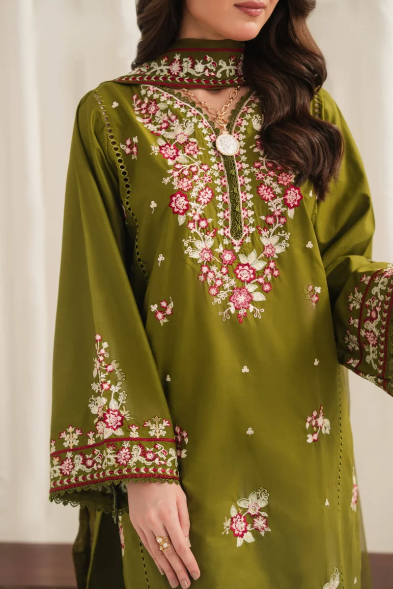 Anarkali Embroidered 3PC