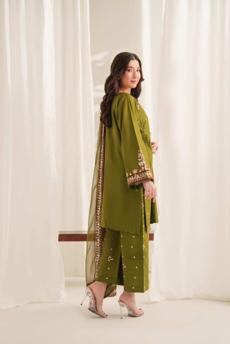 Anarkali Embroidered 3PC