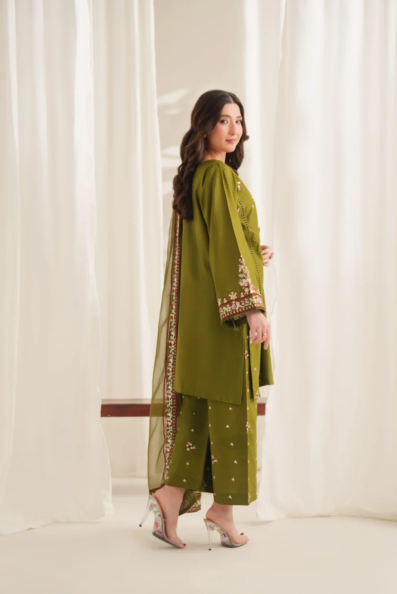 Anarkali Embroidered 3PC