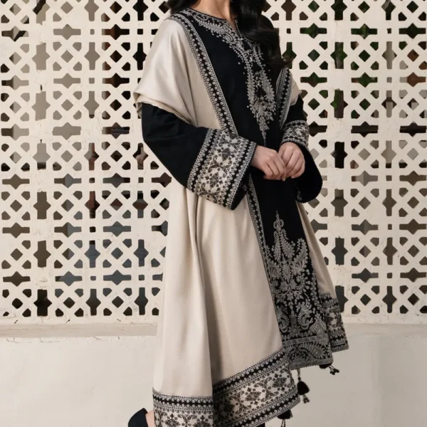 Noor-e-Siyah Embroidered 3PC — Unstitched