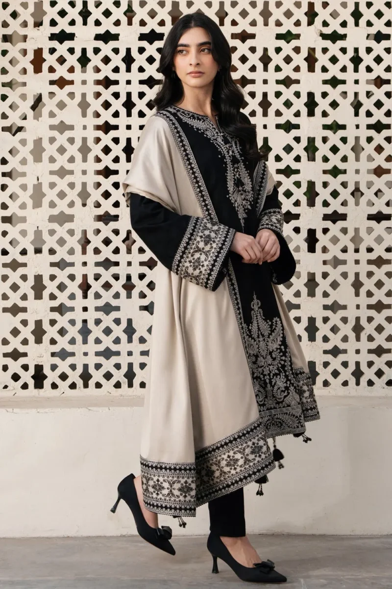 Noor-e-Siyah Embroidered 3PC — Unstitched
