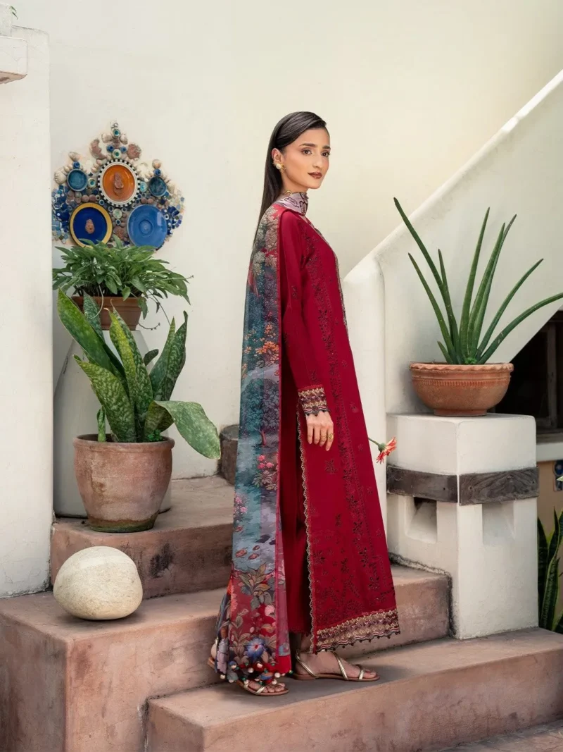 MehfileGul Embroidered 3PC — Unstitched