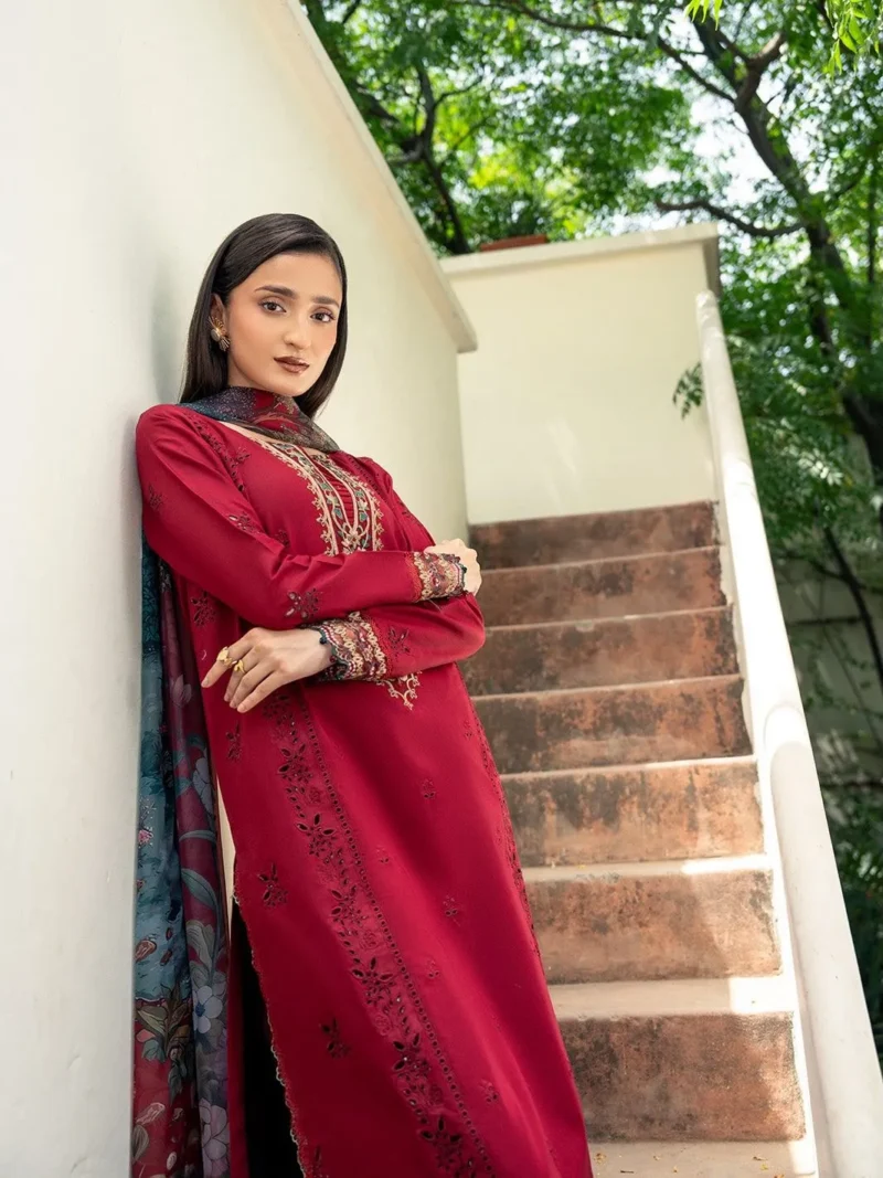 MehfileGul Embroidered 3PC — Unstitched