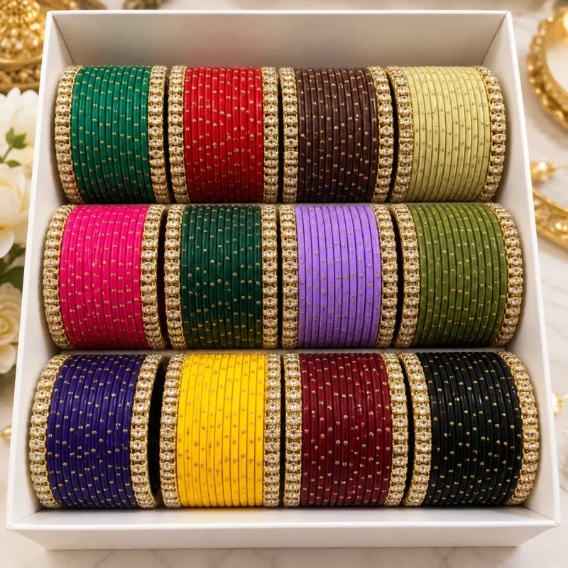 12 Traditional Bangle Set ✨